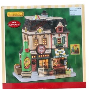 LEMAX CHRISTMAS VILLAGE HOUSE 2021 - BEER N BARREL #15802